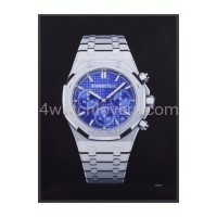 Drawing Audemars Piguet Royal Oak Chronograph purple dial real work art drawing watches handjob painted reproduction copy collector crayons unique home shop apartment interior decoration luxury AP 2.jpg