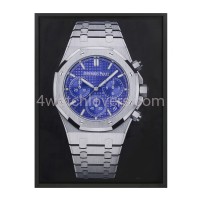 Painting Audemars Piguet Royal Oak Chronograph purple dial real work art painting watches oil paintings hand painted collector unique home shop apartment interior decoration luxury AP 1.jpg
