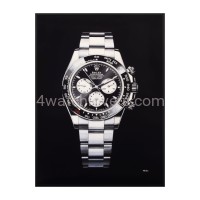 Drawing Rolex Daytona Le Mans real work art painting watches paintings drawings hand painted crayons collector unique home shop office apartment exclusive interior decoration luxury black background.jpg