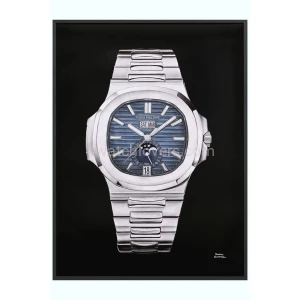 Fine Art drawing of the Patek Philippe Nautilus 5726 watch