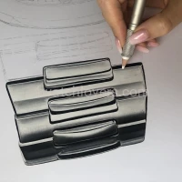 Drawing Patek Philippe 5711 Nautilus green dial real work art painting watches paintings drawings hand painted crayons collector unique home exclusive shop office apartment interior decoration luxury white background 2.jpg